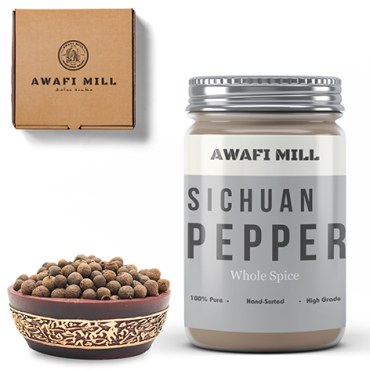 Awafi Mill Szechuan Peppercorns Piper Nigrum 100gm